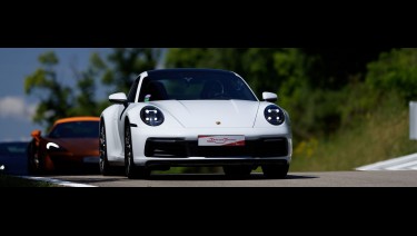Porsche 911 Carrera S Type 992 au Circuit du Laquais