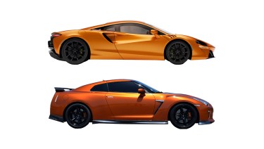 Nissan GT-R & McLaren...
