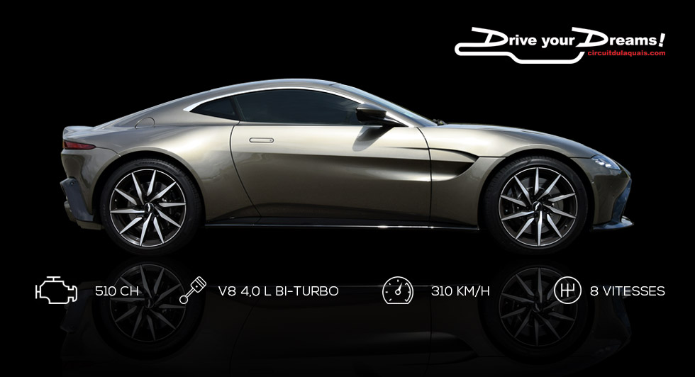 Stage de pilotage Aston Martin Vantage V8 + Nissan GT-R