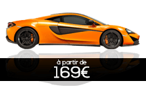 Stage de pilotage McLaren 540C